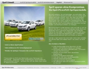 Opel LPG Autogas